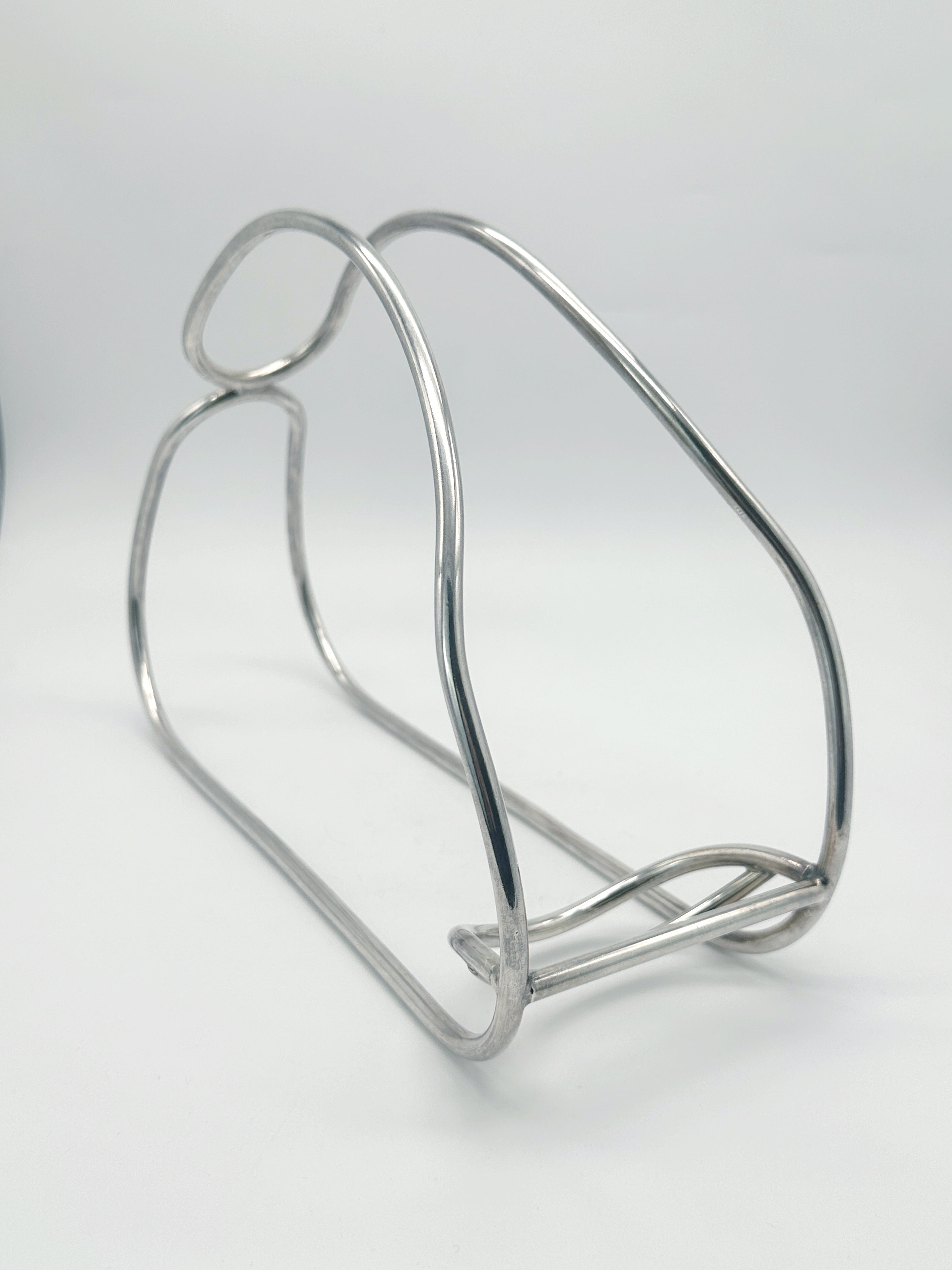 Eleganter Christofle Flaschenhalter versilbert