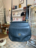Vintage Handtasche von Etienne Aigner in Schwarz