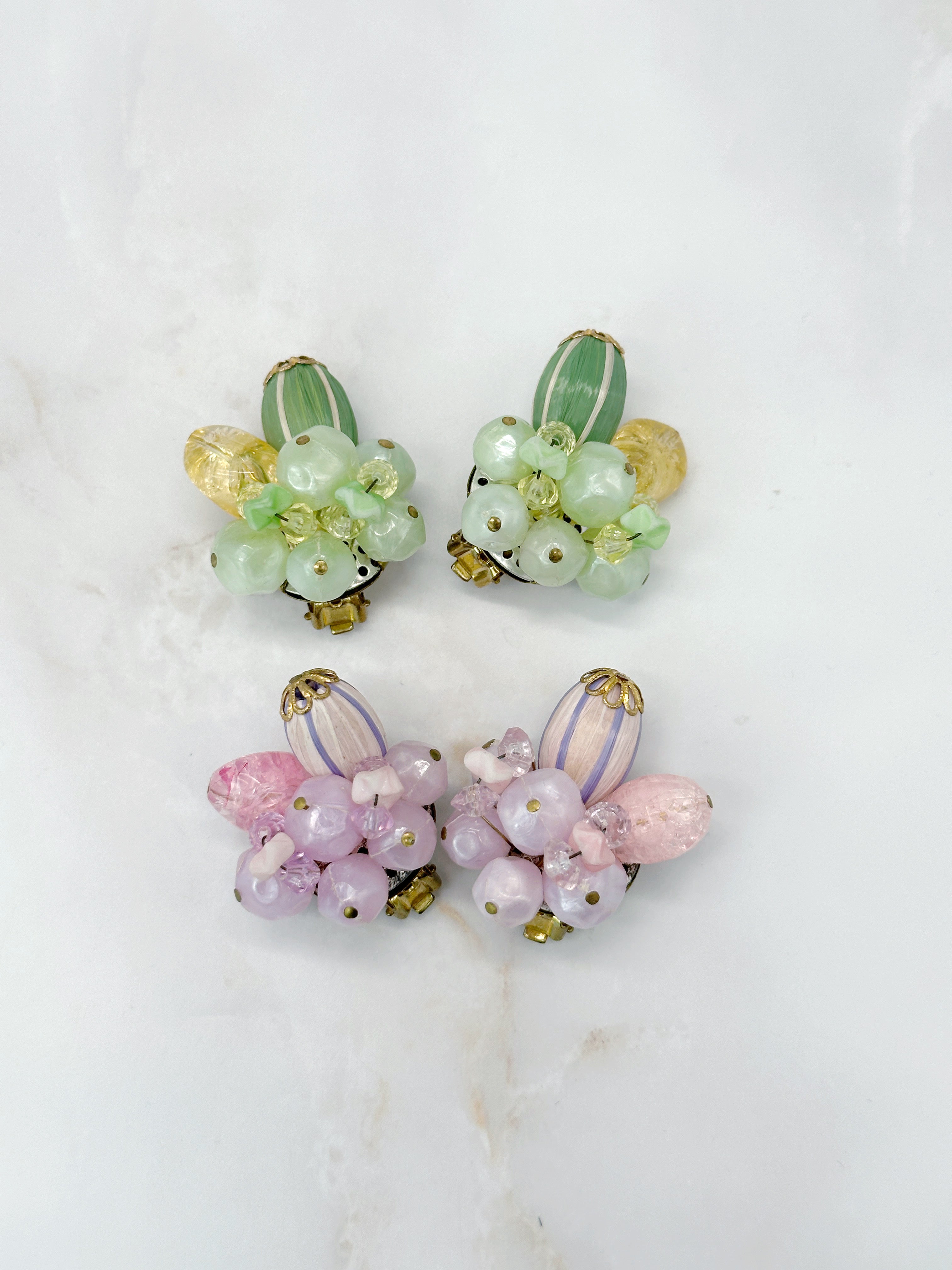 Vintage Ohrclips Made in Western Germany um 1950