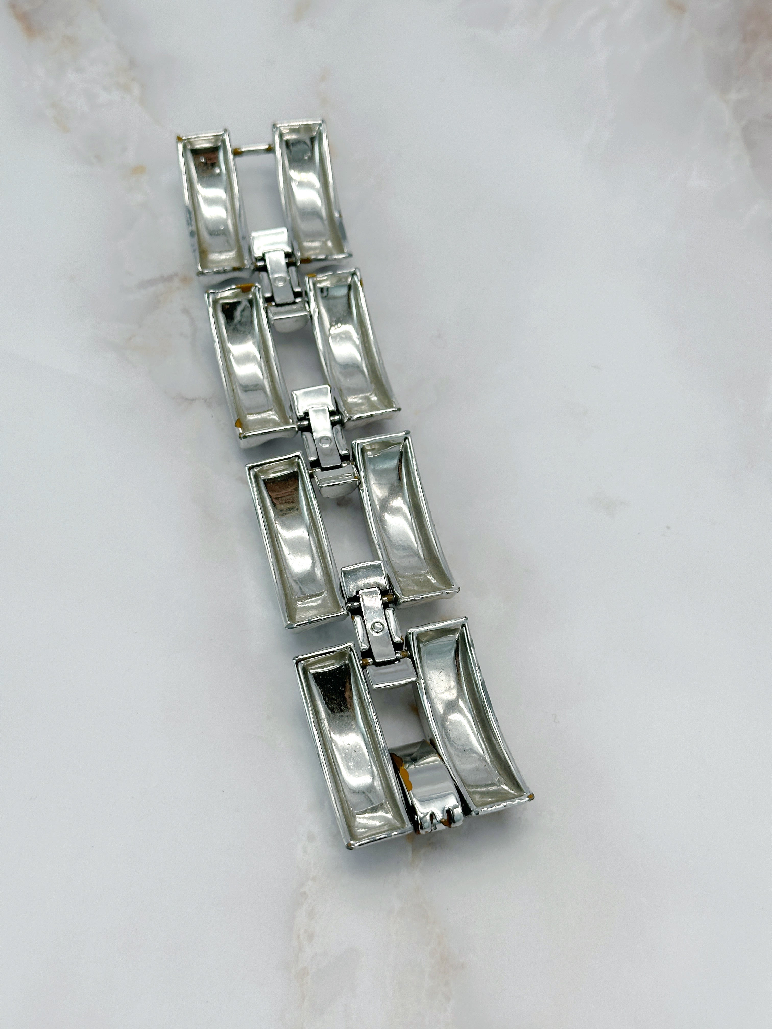 Massives Vintage Statement-Gliederarmband