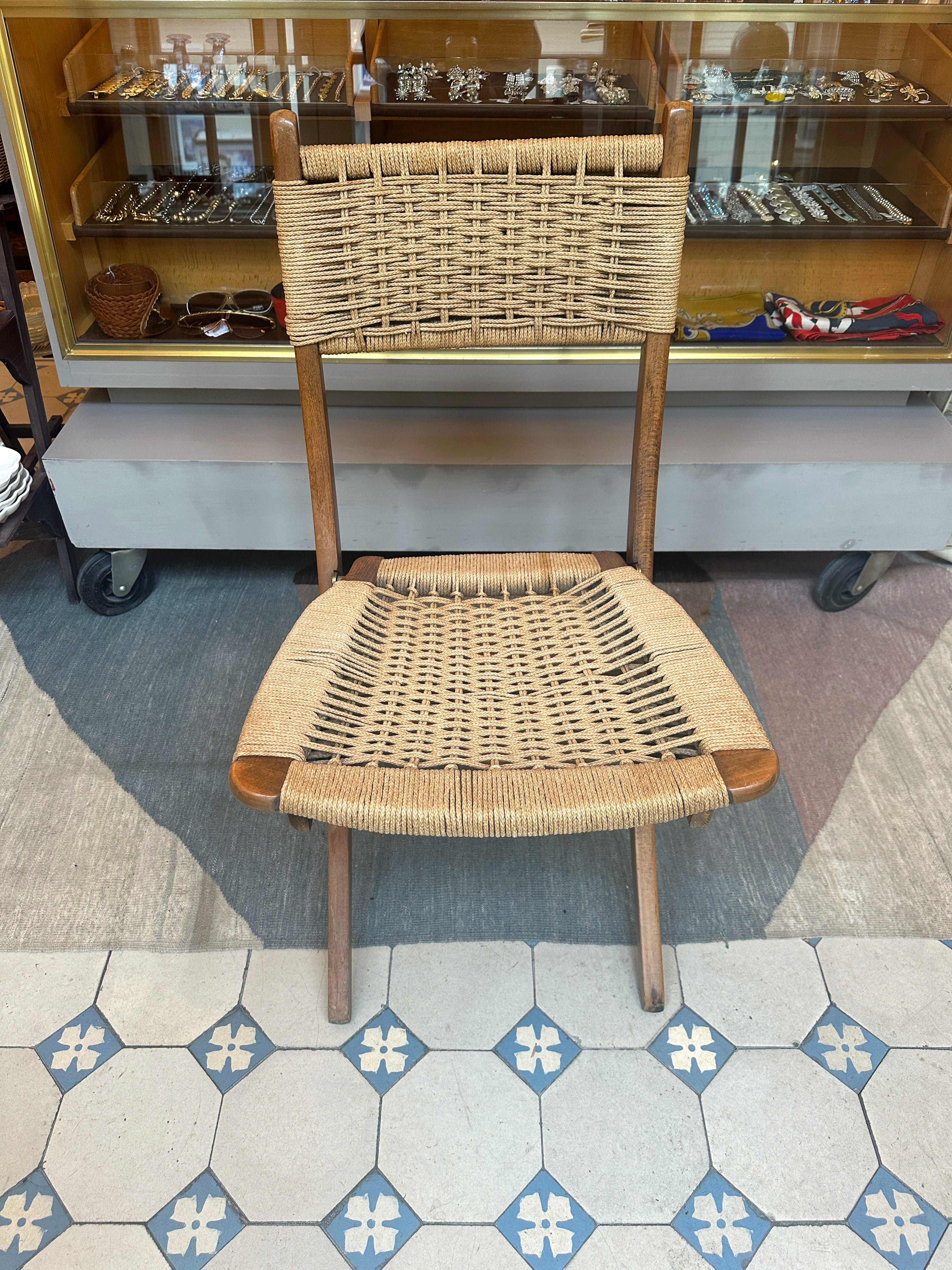 Vintage Klappsessel Danish Design